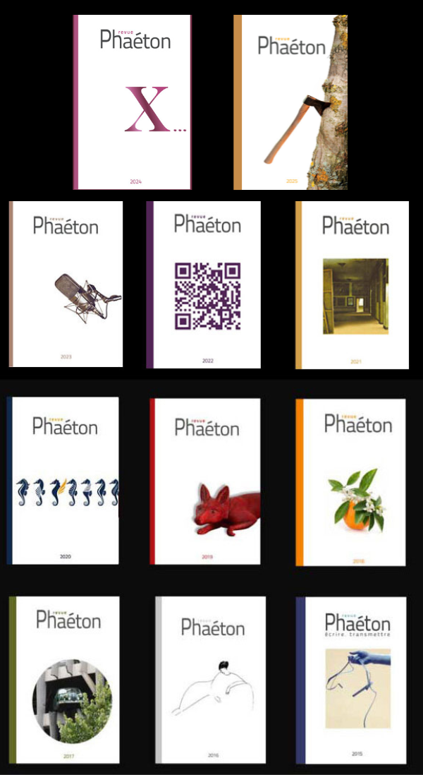 Liste des Revue Phaéton